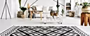 Black and White Rug Edit