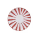 Wave Dinner Plate - Grenadine