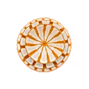Wave Dinner Plate - Sunglow