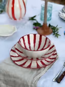 Wave Dinner Set - Grenadine - 3 Piece