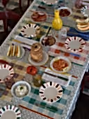 Parasol Side Plate, Rosa