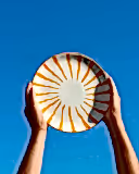 Wave Dinner Plate - Sunglow