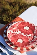 Florita Dessert Plate, Grenadine