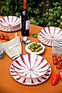 Wave Pasta Bowl - Grenadine